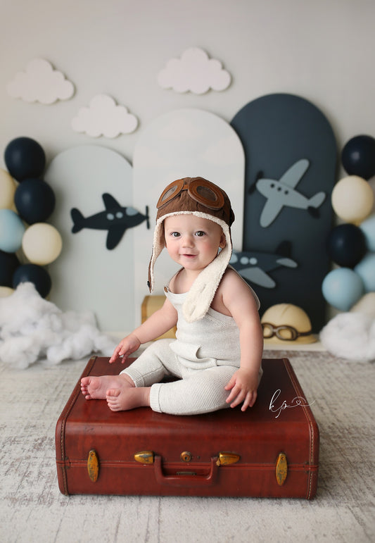 Vintage Blue Planes - Special Pricing