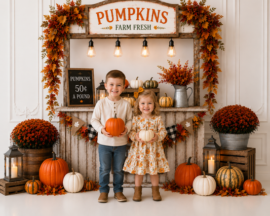 Pumpkin Stand (Optional Sweep)