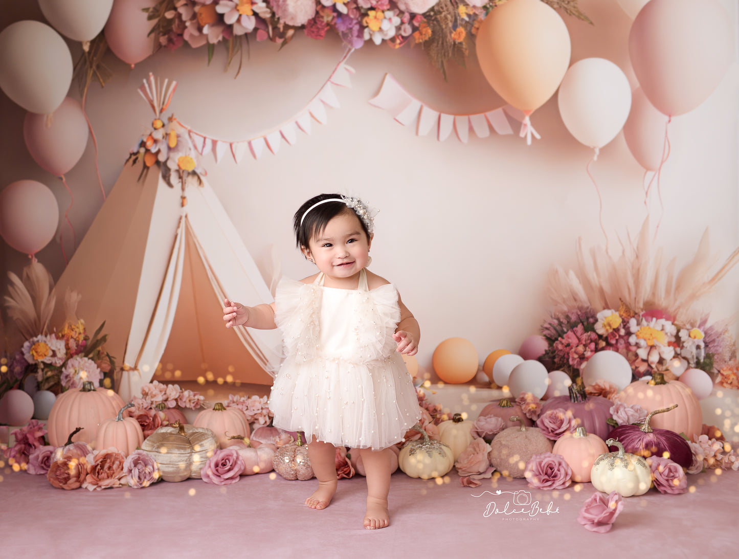 Floral Boho Tepee