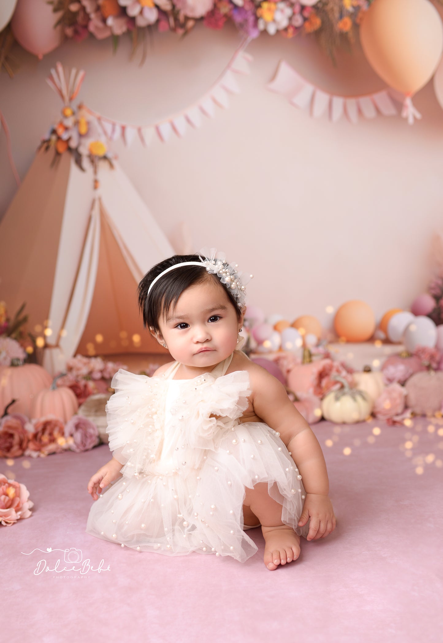 Floral Boho Tepee