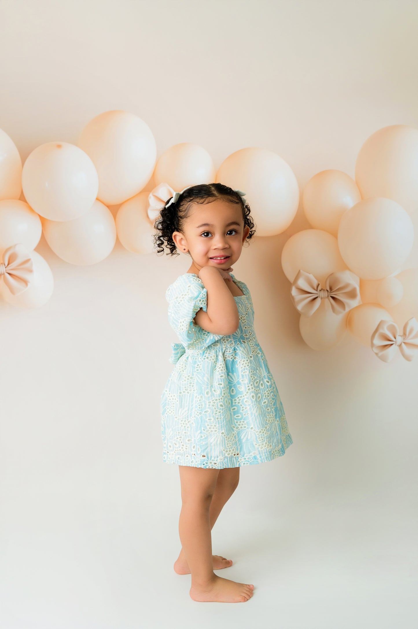Beige and Bows