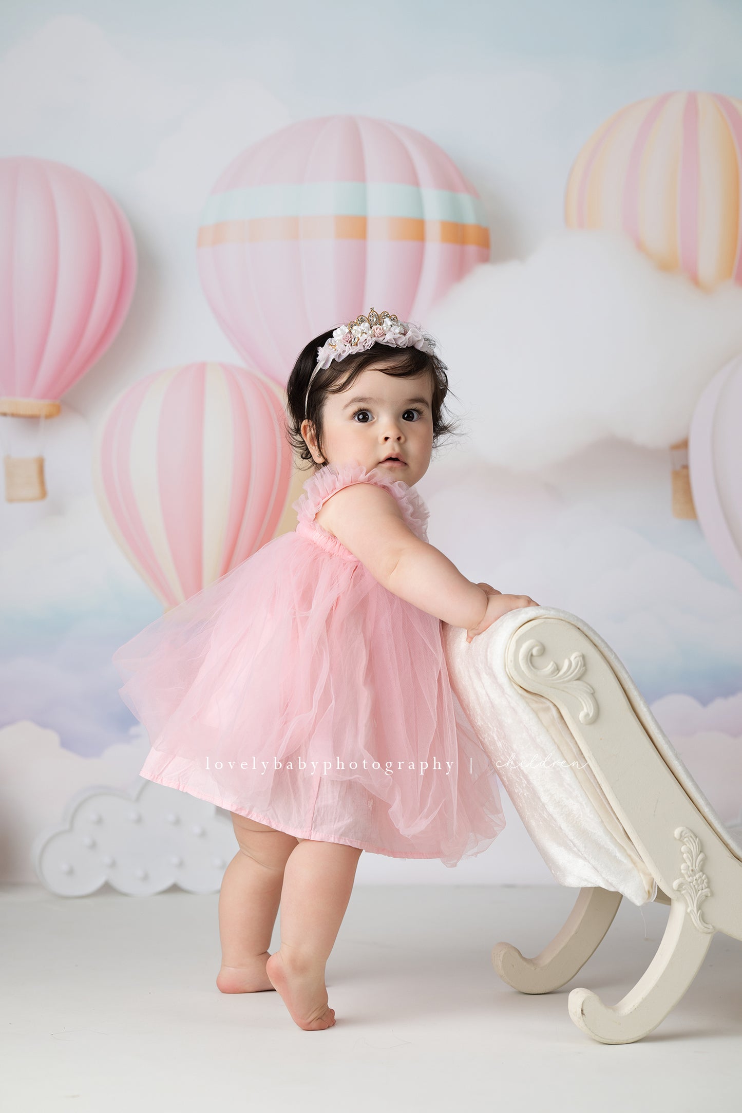 Pastel Air Balloons - Perfect Printer Sample