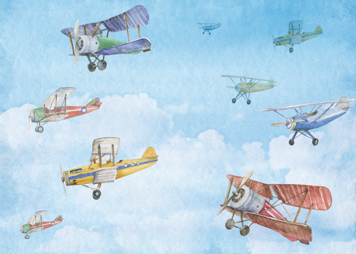 Up Up and Away - MIS-PRINT 84x60 POLY (Studio Sample - Perfect Condition)