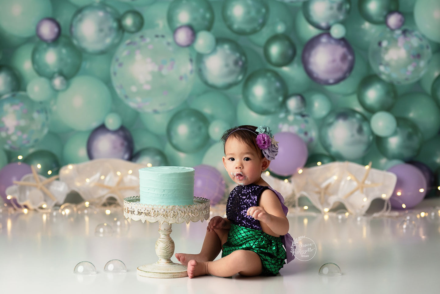 Under the Sea Balloon Wall