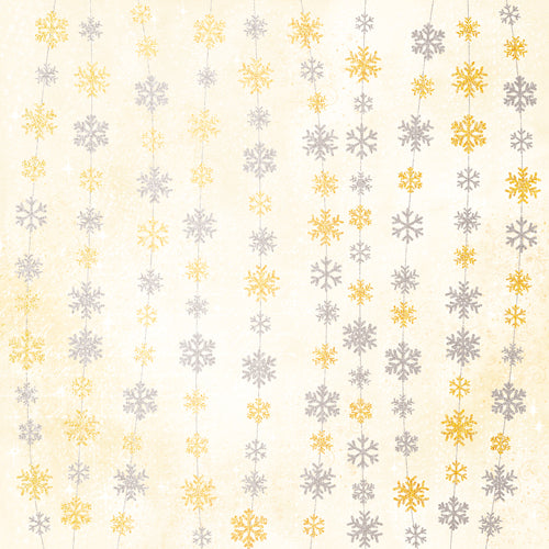 Winter Snowflakes - Warm Tones