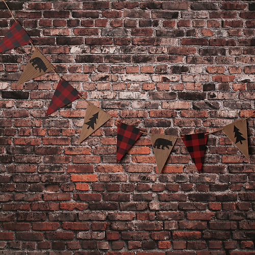 Rustic Brick Christmas
