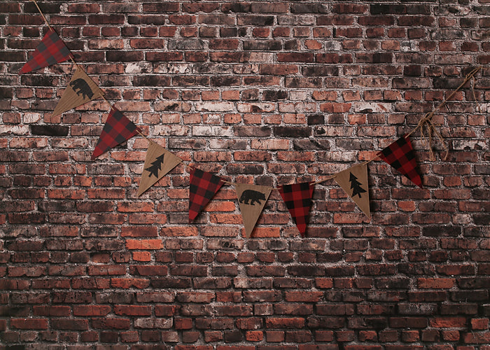 Rustic Brick Christmas