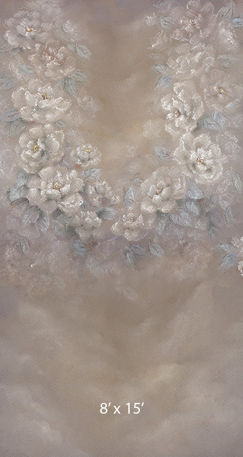 Wisteria - Natural - MIS-PRINT Special Fabric Pricing