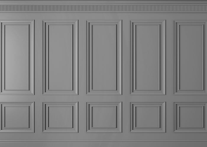 Medium Gray Wainscoting