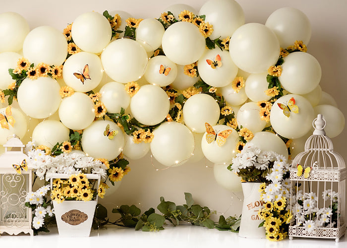 Sunflower Balloons - Mis-Print Special Pricing (Perfect Condition)