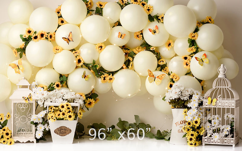 Sunflower Balloons - Mis-Print Special Pricing (Perfect Condition)