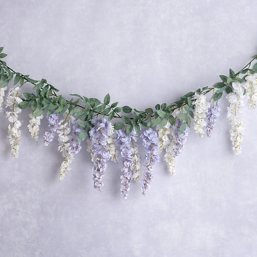 lavender flower garland Lavender Vintage Garland