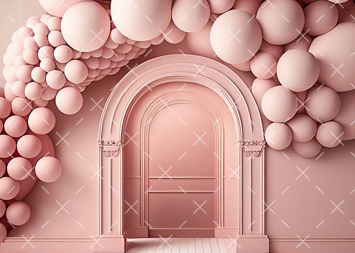Soft Pink Balloons