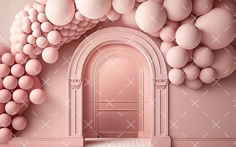 Soft Pink Balloons