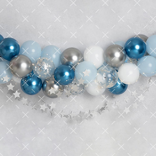 Moon and Stars Balloon Garland