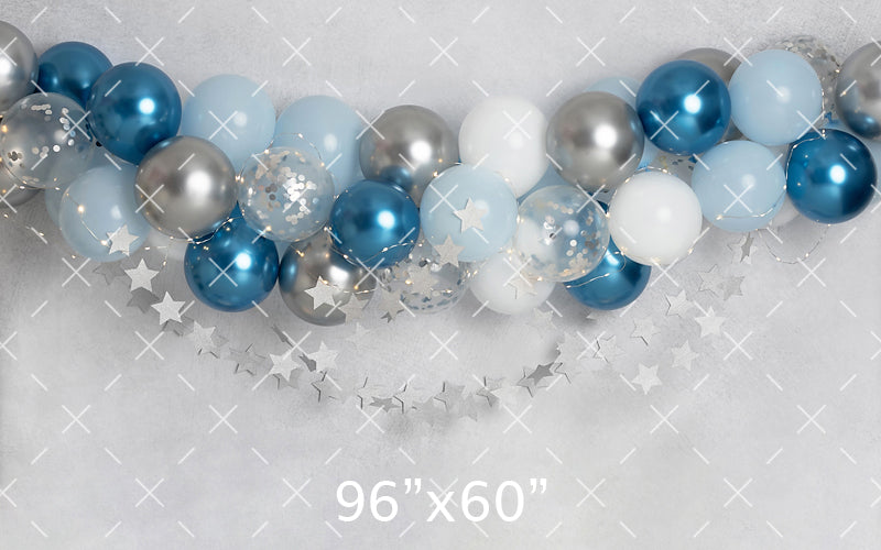 Moon and Stars Balloon Garland