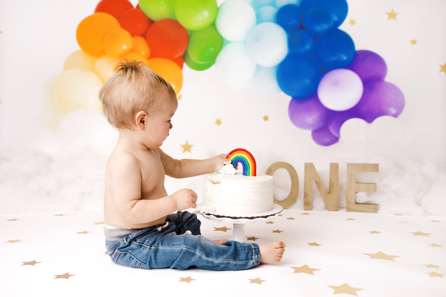 Over the Rainbow Balloons