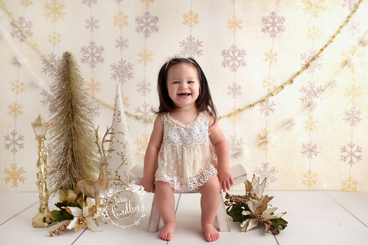 Winter Snowflakes - Warm Tones