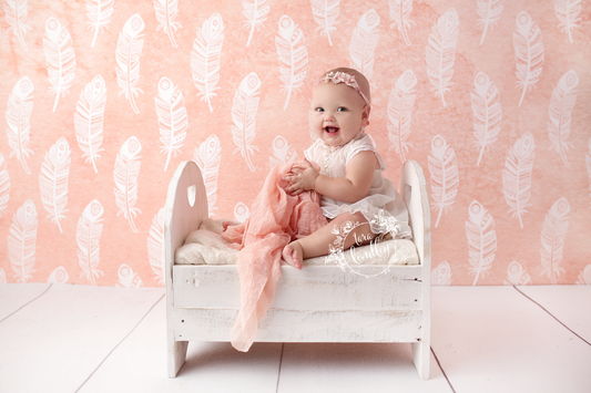 Vintage Wooden Crib - For Newborns and Sitters