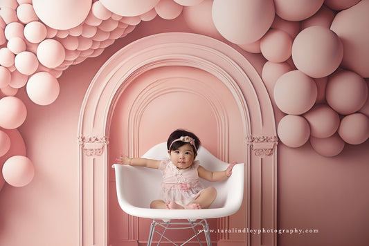 Soft Pink Balloons