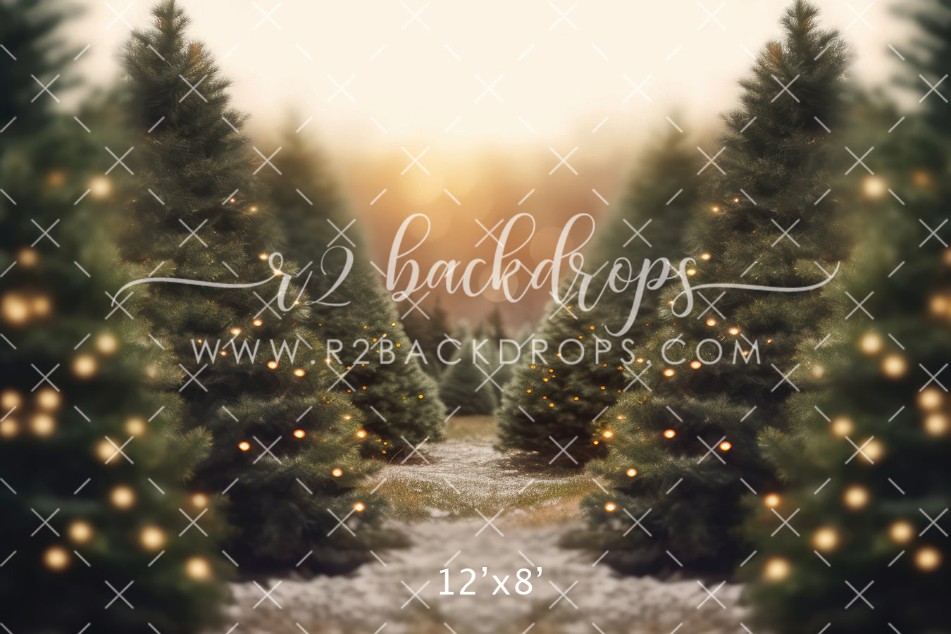 Twinkle Light Tree Farm - Special Fabric Pricing
