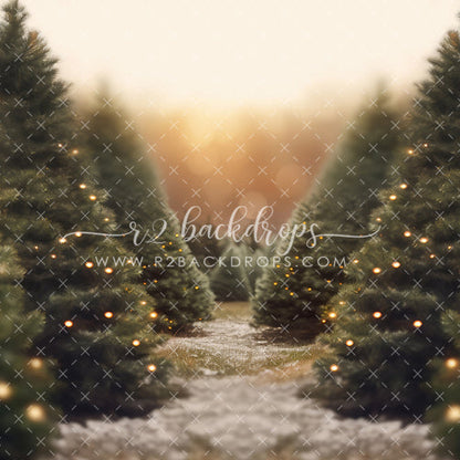 Twinkle Light Tree Farm - Special Fabric Pricing
