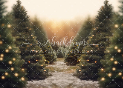 Twinkle Light Tree Farm - Special Fabric Pricing