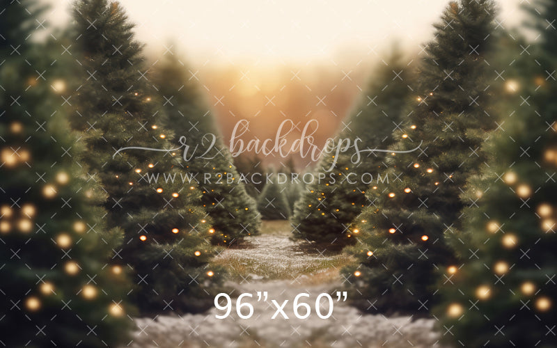 Twinkle Light Tree Farm - Special Fabric Pricing