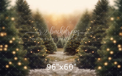Twinkle Light Tree Farm - Special Fabric Pricing