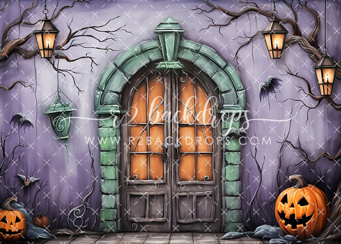 Happy Halloween Door