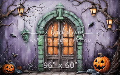 Happy Halloween Door