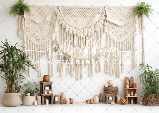 Boho Chic - Modeling Backdrop