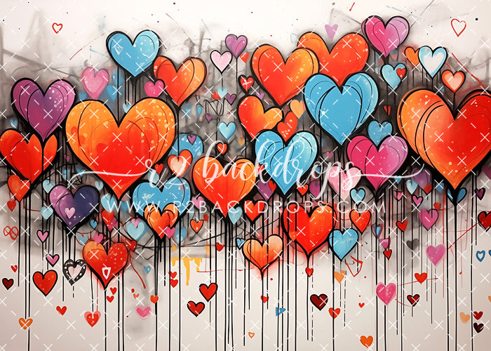 Graffiti Hearts