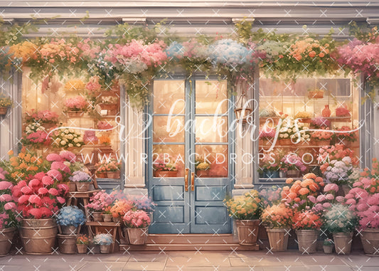 Blooming Florist - Modeling Backdrop