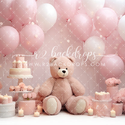 Pink Beary Birthday