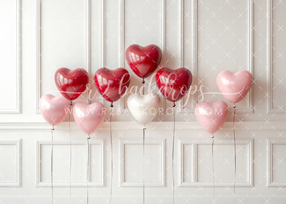 Heart Balloon Wall