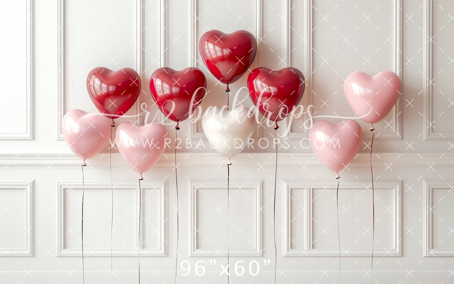 Heart Balloon Wall