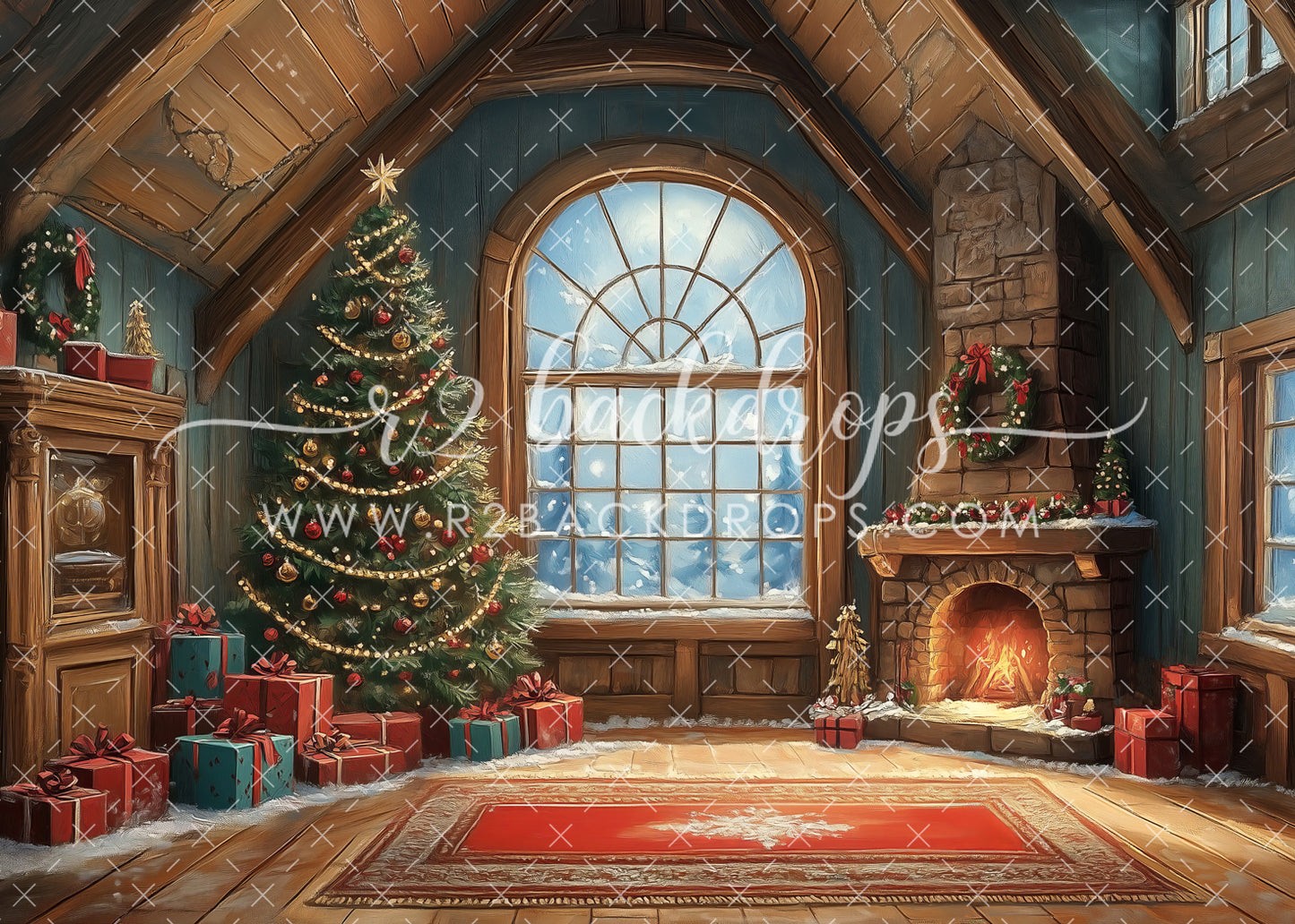 Jolly Christmas Cabin