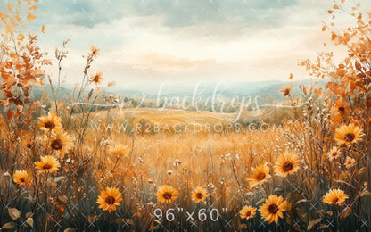Fall Sunflowers