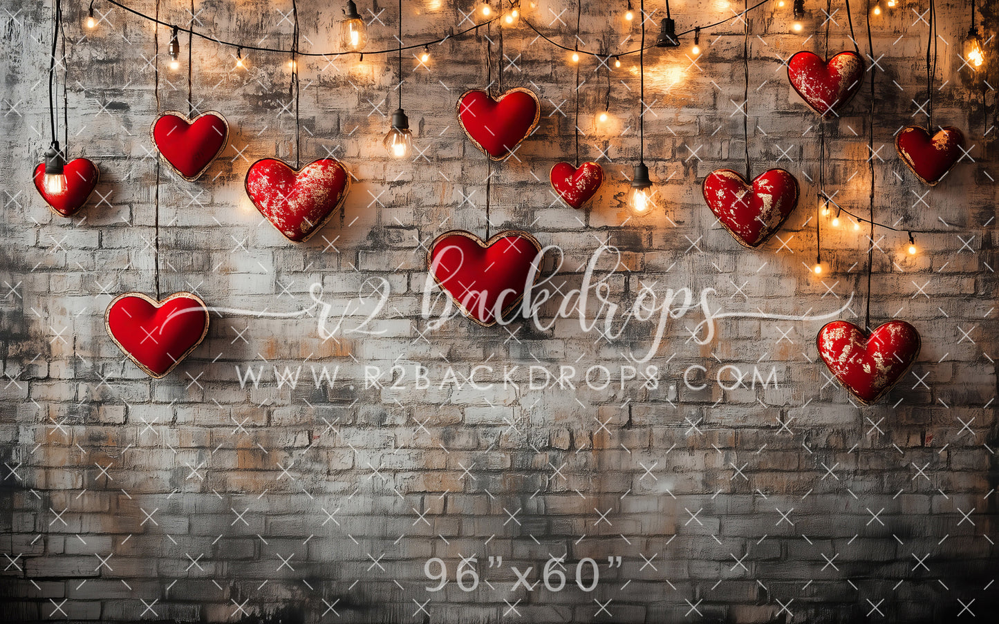 Vintage Light Valentine Wall