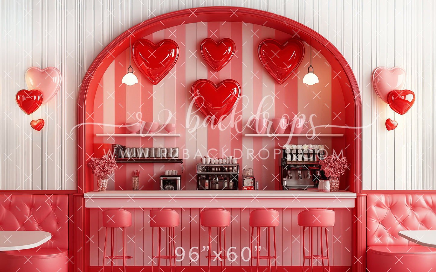 Retro Valentine Cafe