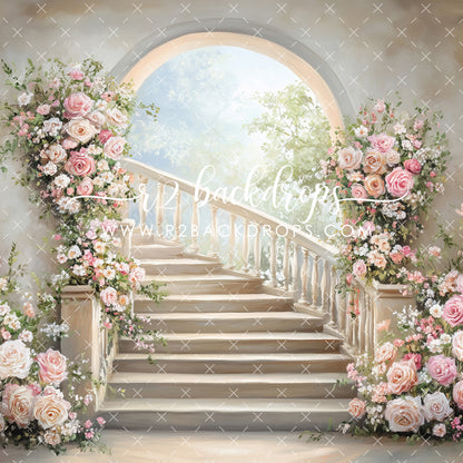 Floral Stairway