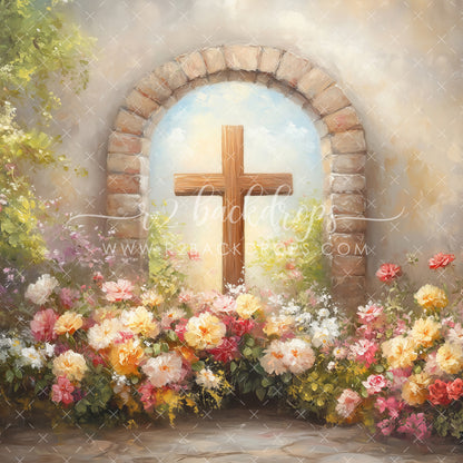 Floral Cross