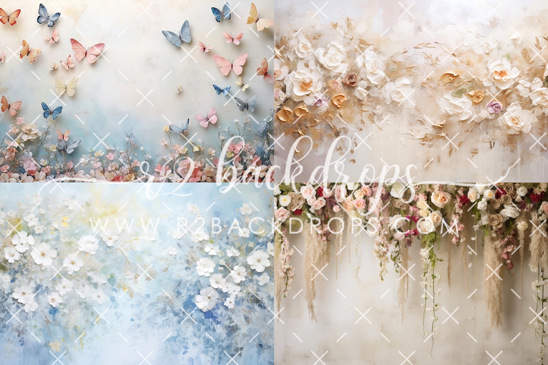Mini Backdrops Luxe Mini Set 34 – r2backdrops