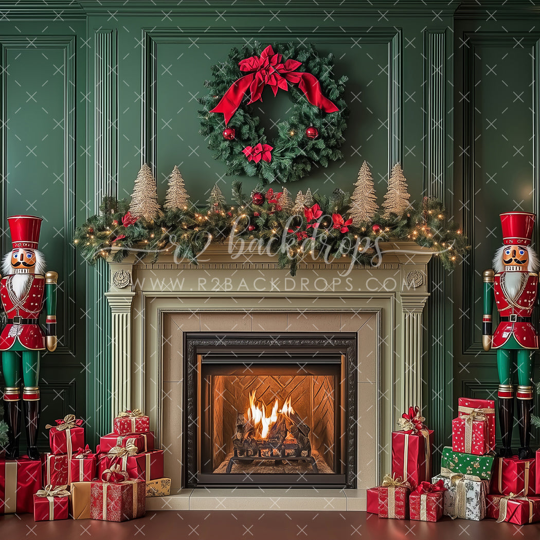 Nutcracker Fireplace