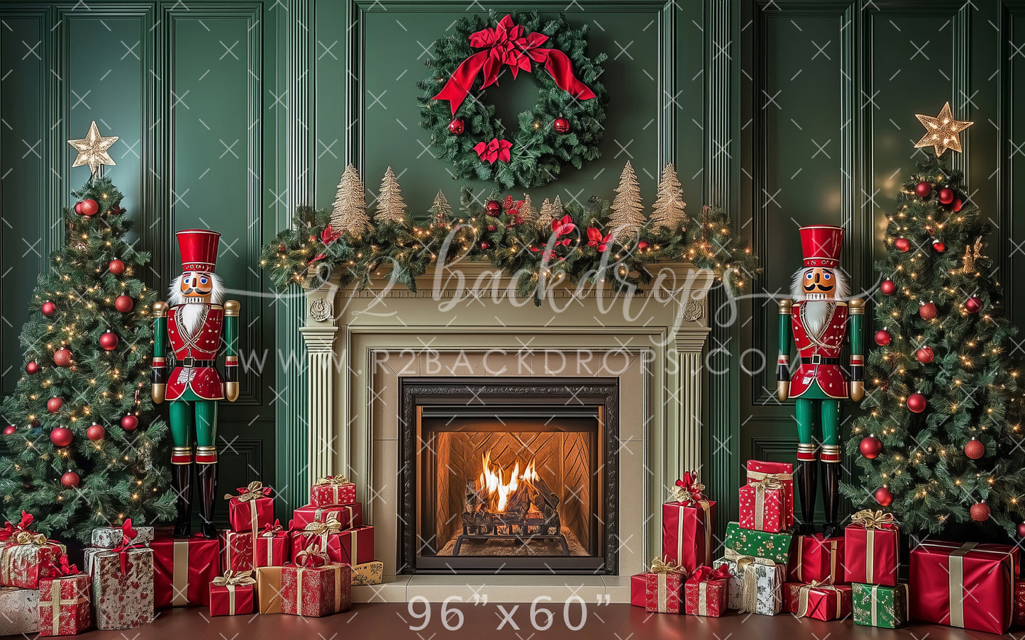 Nutcracker Fireplace