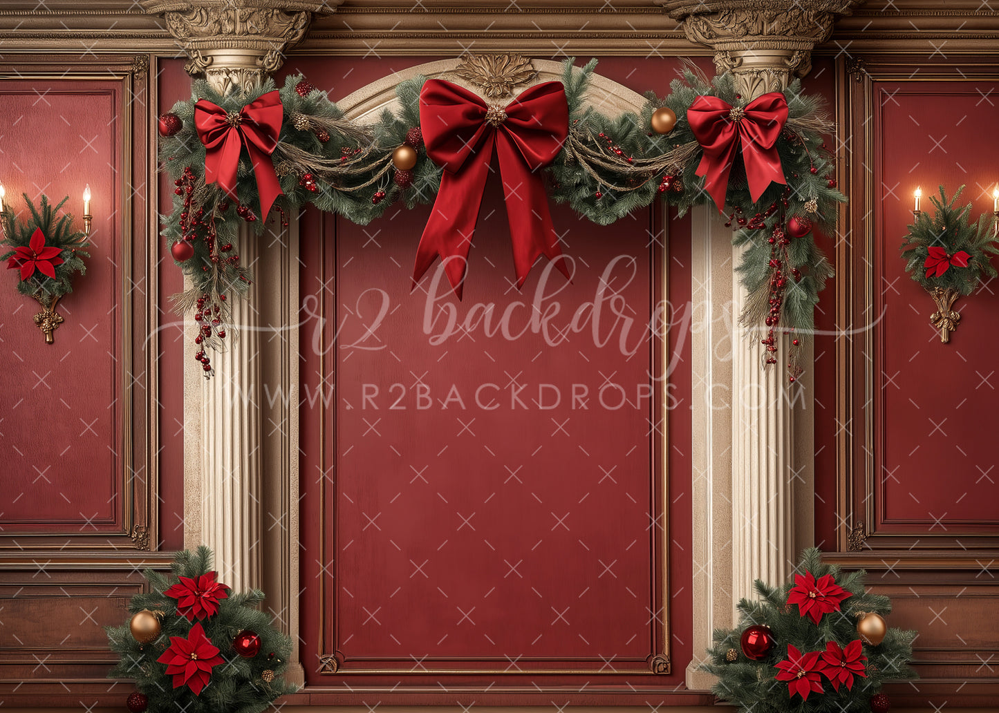 Elegant Christmas Wall
