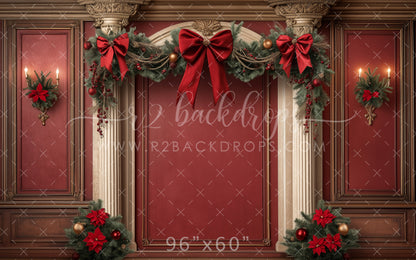 Elegant Christmas Wall
