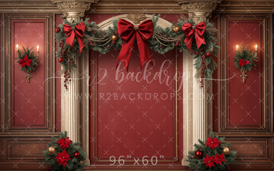 Elegant Christmas Wall