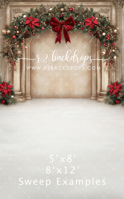 Theresa Christmas Wall (Optional Sweep)